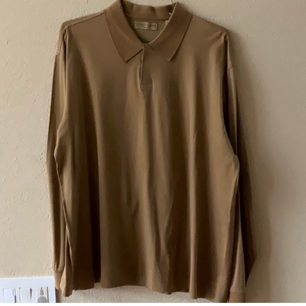 TRICOTS ST. RAPHAEL long sleeved 100% Cotton Polo